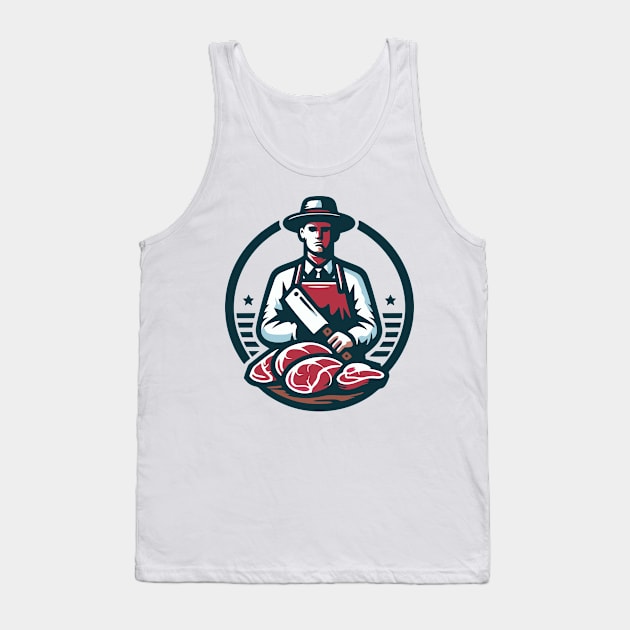 butcher Tank Top by artoriaa